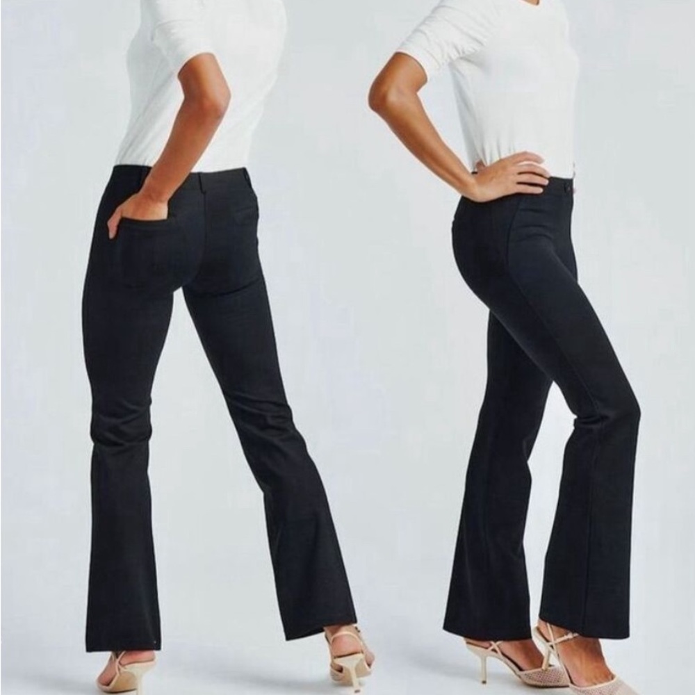 TWO PAIRS Beta brand bootcut yoga 2 pocket “work” pants